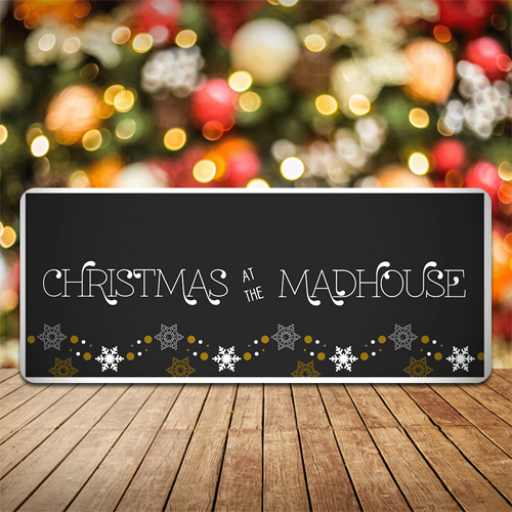  Personalised Christmas Sign Sleigh- Christmas At the Any Family 