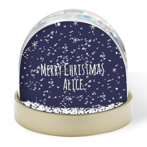 Snow Globe - Merry Christmas 