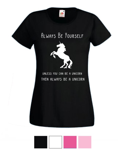 Womens T-shirt Unicorn