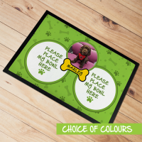 Personalised Pet Dog Mat Photo Upload