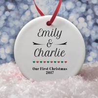 1st Christmas Together Bauble