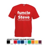 Personalised Original T-shirt FUNCLE- Fun Uncle