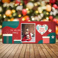  Personalised Christmas Sign Photo Upload Presents