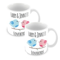 Mug - Set His & Hers Lovebirds