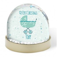Snow Globe - Baby 1st Christmas Boy 
