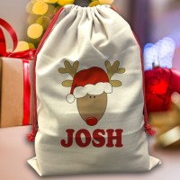 Santa Sack - Reindeer