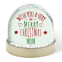 Snow Globe - Wish You A Merry Christmas 