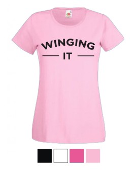 Womens T-shirt Winging It