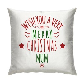 Cushion -  Wishing you A Merry Christmas
