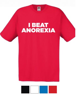Original T-shirt I Beat Annorexia