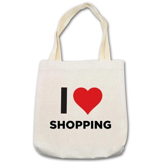Shopping Bag - I Love