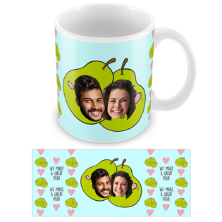Personalised Valentines Day Mug Great Pear