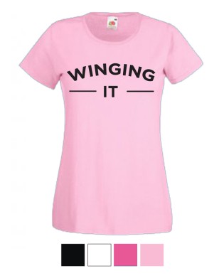 Womens T-shirt Winging It