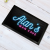 Personalised Bar Runner Man Cave Neon 44x25cm