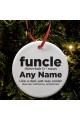 Funcle Fun Uncle Ceramic Bauble