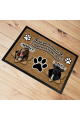 Personalised Door Floor Mat All Guests Must Be Approved By The Dogs 