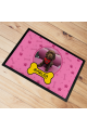 Personalised Pet Dog Mat Photo Upload- Pink