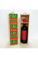 Personalised Wine Box Merry Christmas Red & Green Photo Upload
