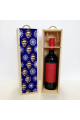 Personalised Wine Box Snowflakes Photo Upload
